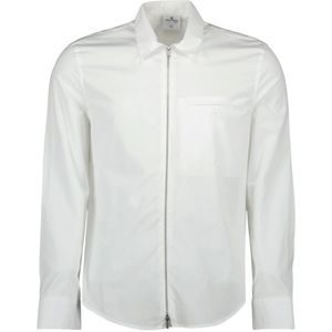 Courrèges, Heren, Overhemden, Wit, Maat: M Katoen,
