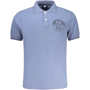 North Sails - Classic Polo Shirt - Blauw - Korte Mouwen