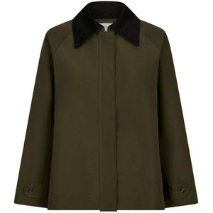 Neo Noir, Dames, Jassen, Groen, Maat: XS Poliester,