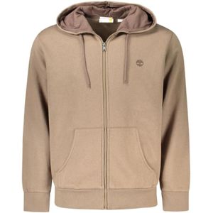 Timberland, Heren, Sweatshirts & Hoodies, Bruin, Maat: M Katoen,