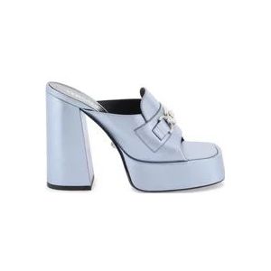 Versace High Heel Sandalen , Blue , Dames , Maat: 37 EU