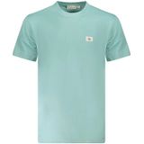 Calvin Klein - T-shirt - Lichtblauw - Katoenmix - Ronde Hals