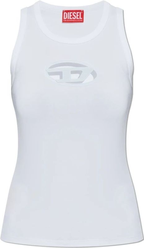 Diesel - T-Lynys-Od - Mouwloos T-shirt - Zwart - Katoen