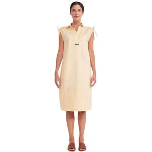 Peserico, Dames, Jurken, Beige, Maat: M