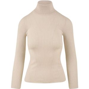 Akep, Dames, Truien, Wit, Maat: M Viscose,