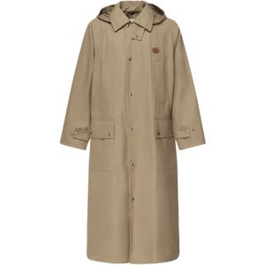 Valentino Garavani, Heren, Mantels, Beige, Maat: L Katoen,