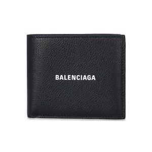 Balenciaga Portemonnee/kaarthouder , Black , Heren , Maat: ONE Size