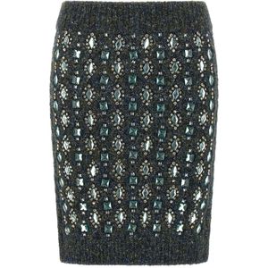 Pinko, Dames, Rokken, Veelkleurig, Maat: M Acryl,