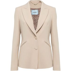 Blugirl, Dames, Jassen, Beige, Maat: XS