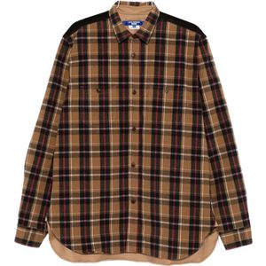 Junya Watanabe, Heren, Overhemden, Veelkleurig, Maat: L