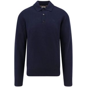 Burberry, Heren, Truien, Blauw, Maat: M Kasjmier,