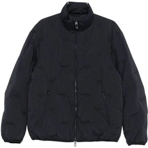 Emporio Armani, Heren, Jassen, Blauw, Maat: S