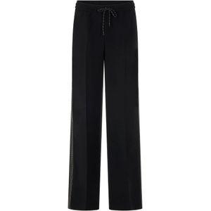 Marc Cain, Dames, Broeken, Zwart, Maat: M