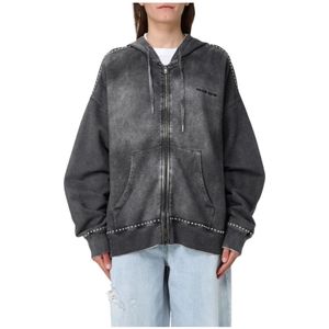 Golden Goose, Dames, Sweatshirts & Hoodies, Grijs, Maat: S