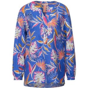 Street One, Dames, Blouses & Shirts, Blauw, Maat: M