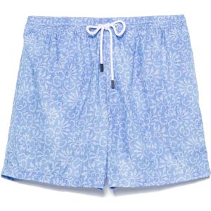 Barba, Heren, Badkleding, Blauw, Maat: M Poliester,