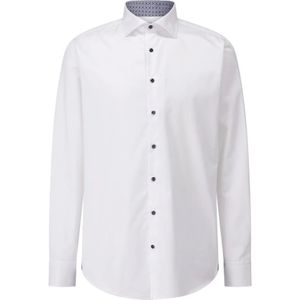 Stenströms, Heren, Overhemden, Wit, Maat: XL Katoen,