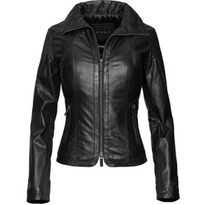 Bugatti, Dames, Jassen, Zwart, Maat: S Leer,
