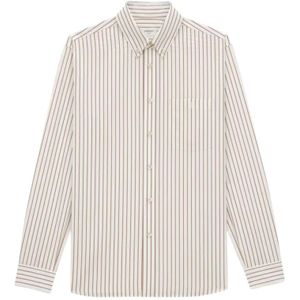 Saint Laurent, Dames, Blouses & Shirts, Beige, Maat: L Katoen,