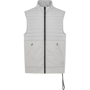 Duno, Heren, Jassen, Grijs, Maat: 2XL Leer,