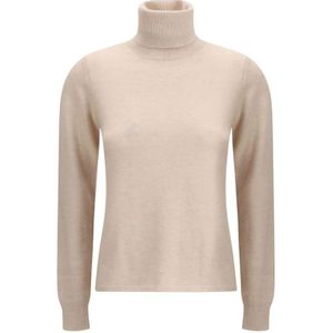 Max Mara, Dames, Truien, Beige, Maat: S Wol,
