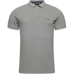 Superdry, Heren, Tops, Grijs, Maat: M Katoen,