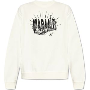 Isabel Marant, Heren, Sweatshirts & Hoodies, Wit, Maat: XS Katoen,