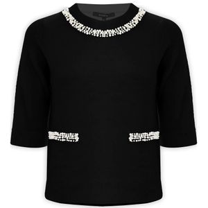 Kocca, Dames, Truien, Zwart, Maat: S