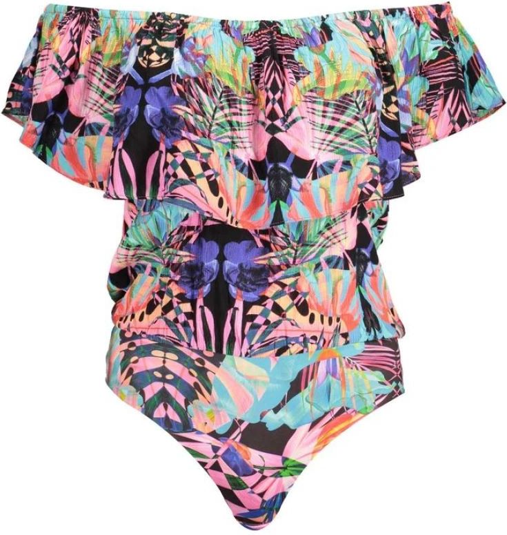 Desigual - Poppy - Damesbodysuit - Virtual Pink