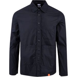 Aspesi, Heren, Overhemden, Blauw, Maat: S