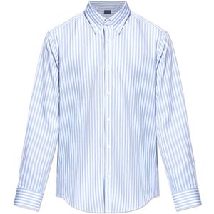 Paul & Shark, Heren, Overhemden, Blauw, Maat: XL Katoen,