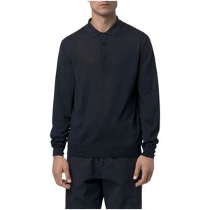 K-Way, Heren, Tops, Blauw, Maat: L Wol,