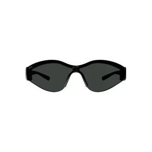 Gucci Sportieve Semi-Randloze Zonnebril Gg1651S 001 , Black , unisex , Maat: ONE Size
