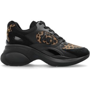 Michael Kors, Dames, Schoenen, Zwart, Maat: 35 EU Leer,