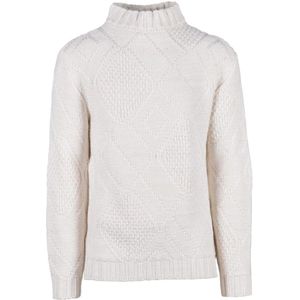 Daniele Alessandrini, Heren, Truien, Beige, Maat: XL Wol,