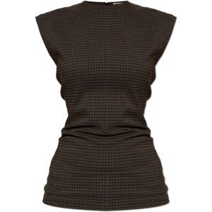 Acne Studios, Dames, Blouses & Shirts, Bruin, Maat: XS Wol,