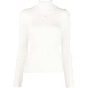 Courrèges, Dames, Truien, Wit, Maat: M