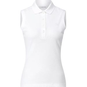 Lacoste, Dames, Tops, Wit, Maat: XS Katoen,