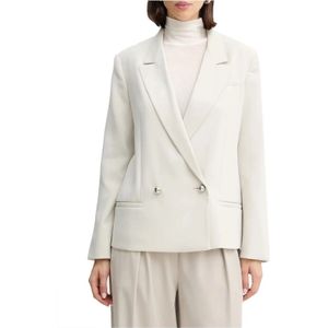 Armani Exchange, Dames, Jassen, Wit, Maat: L Poliester,