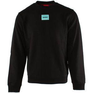 Hugo, Heren, Sweatshirts & Hoodies, Zwart, Maat: S Katoen,