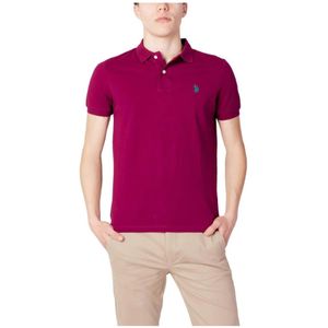 U.S. Polo Assn. - Classic Fit - Poloshirt - Rood - Korte Mouwen
