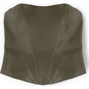 Motivi, Dames, Tops, Groen, Maat: 2XS Poliester,