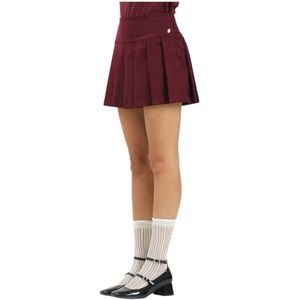 Hinnominate, Dames, Rokken, Rood, Maat: XS Viscose,