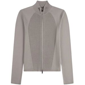 Daily Paper, Heren, Truien, Grijs, Maat: XS Leer,