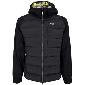 Aeronautica Militare, Heren, Jassen, Zwart, Maat: S Viscose,