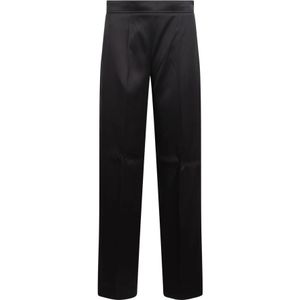Jil Sander, Dames, Broeken, Zwart, Maat: XS Zijde,