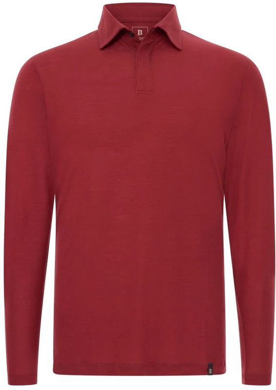 Boggi Milano, Heren, Tops, Rood, Maat: S Wol,