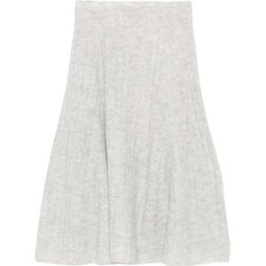 Twinset, Dames, Rokken, Grijs, Maat: S