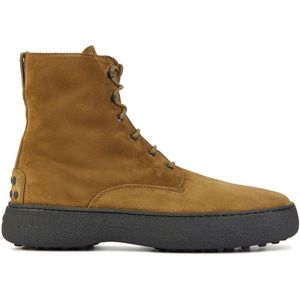Tod's, Heren, Schoenen, Bruin, Maat: 42 EU Suède,
