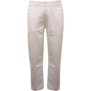 Nine In The Morning, Heren, Jeans, Wit, Maat: W33 Denim,